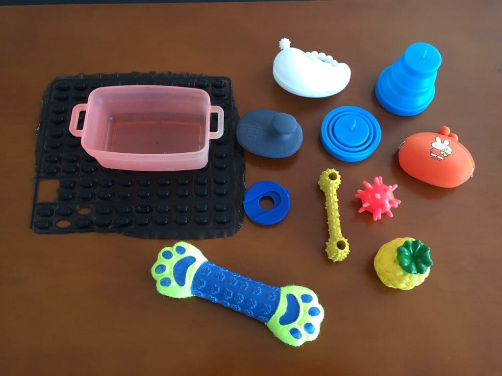 Image description: Silicone molded parts