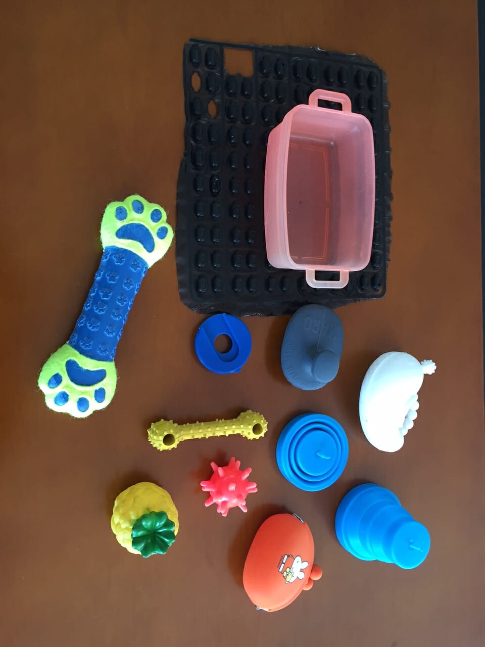 Image description: Silicone molded parts