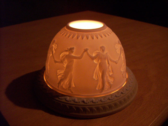 Example of a lithophane