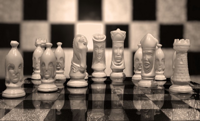 Unique chess set